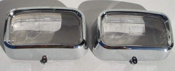 72 73 74 Cuda Barracuda Park Lens and Bezels NEW