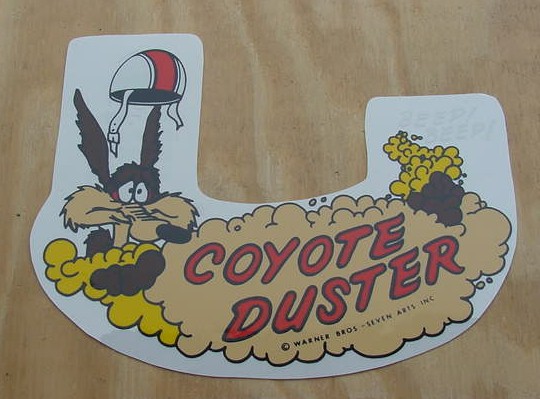 70 71 Road Runner Coyote Duster Decal HEMI 6 pack