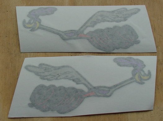 NEW 69 70 71 72 Road Runner Running bird decals