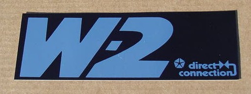 W2 Direct Connection DECAL NEW