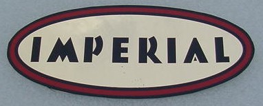 59 60 61 62 Chrysler IMPERIAL V/C DECAL NEW