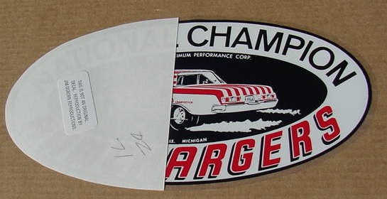 64 Dodge Polara RAMCHARGERS National Champs DECAL