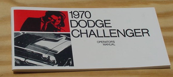 Owners Manual 70 Challenger 