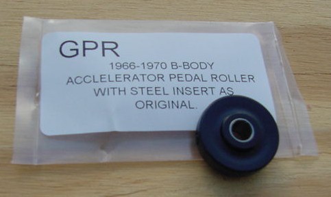 Gas Pedal Roller 66 67 68 69 70 Coronet R/T Charge