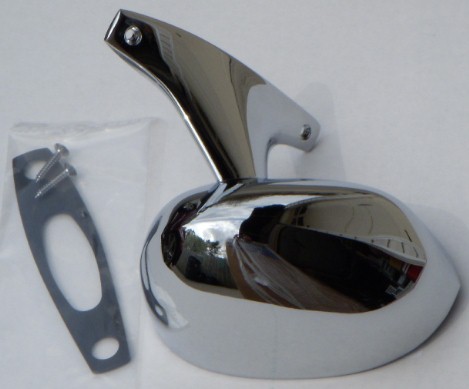 73 74 Road Runner Charger Right Rallye Mirror Chrome