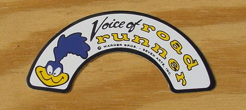 68 69 70 71 72 73 74 Road Runner Horn Decal NEW